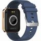 11. Smartwatch Gravity Roségold Marineblau 2 Armbänder GT17-2