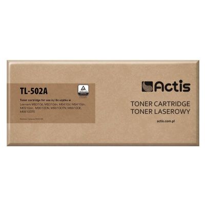 Actis TL-502A Toner (Ersatz für Lexmark 50F2H00; Standard; 5000 Seiten; Schwarz)