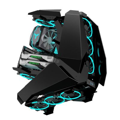 10. Jonsbo MOD5 Schwarzes Gehäuse