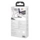 6. Baseus Metal Gleam 4in1 Multifunktions-HUB USB Typ C - USB Typ C Stromversorgung 100 W / HDMI 4K 30 Hz / 1x USB 3.2 Gen 1 / 1x USB 2.0 (CAHUB-CY0G)