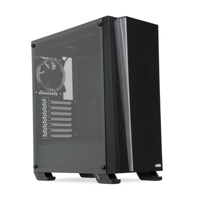 10. IBOX WIZARD 4 GAMING OW4 Gehäuse (ATX; schwarz)