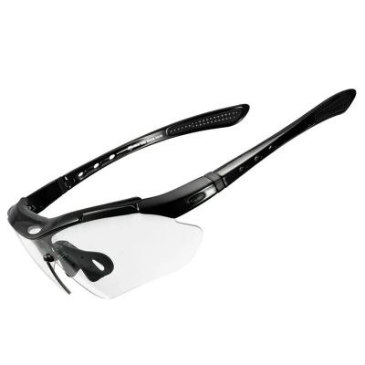 Rockbros 10143 photochrome UV400-Fahrradbrille – Schwarz