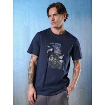 Herren-T-Shirt mit Aufdruck, regulär, Größe 4F 4FRSS26TTSHM3659-31S