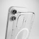 6. Puro Impact Clear D3O MagSafe Silikonhülle für iPhone 16 – transparent