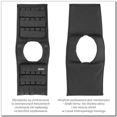 7. 30 kg Cordura HMS KTO30 Gewichtstrainingsweste