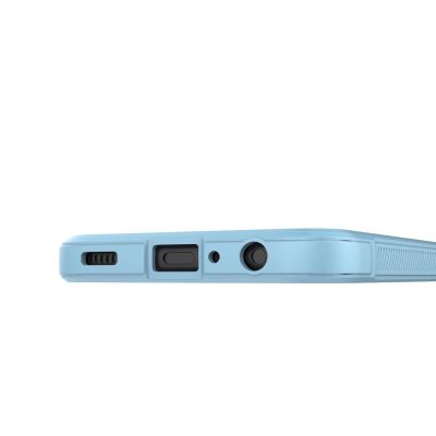 6. Magic Shield Case für Samsung Galaxy A24 4G flexible Panzerhülle Hellblau