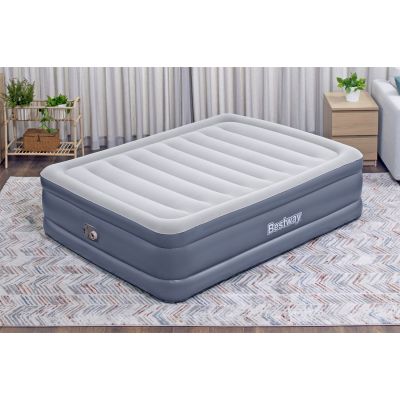 6. Bestway 6713I / 23 Luftmatratze Doppelmatratze Grau Unisex