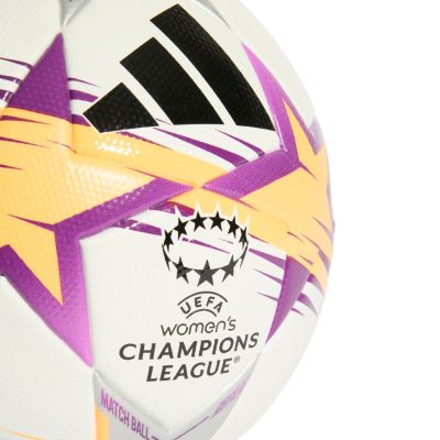 3. adidas UCL Frauenliga 26/27 Ligaphase Fußball Weiß/Orange/Silber KE5142