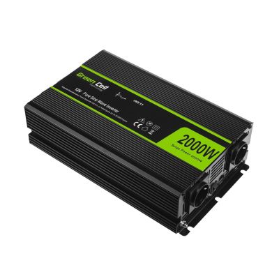 7. GREEN CELL WECHSELRICHTER INV11 12V-230V 2000W/4000W REINE SINUSWELLEN-ENERGIE
