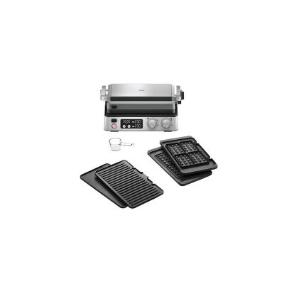 10. BRAUN MultiGrill 7 Kontaktgrill CG 7044 mit Grill-, Brat- und Waffelplatten