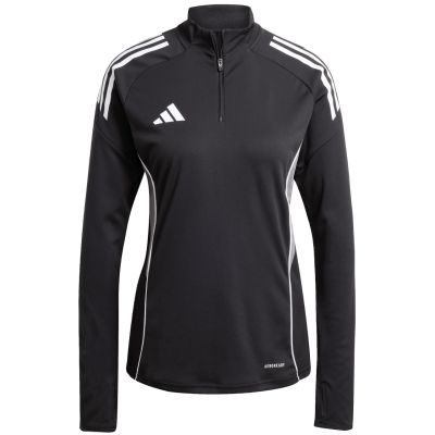 9. adidas Tiro 25 Competition Trainingsshirt Damen Sweatshirt Schwarz und Grau JC6273