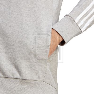 4. adidas Essentials French Terry 3-Streifen Full-Zip Hoodie M IC9833