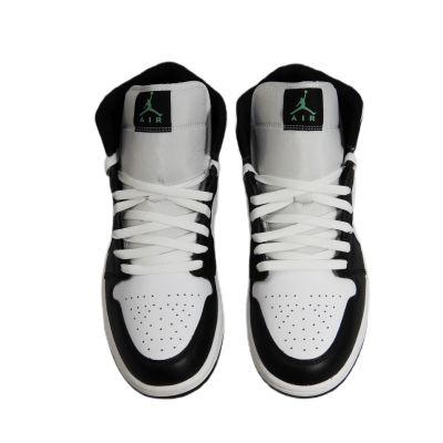 4. Air Jordan 1 Mid Green Glow White Herren-Sneaker - DQ8426-103