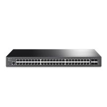 TP-Link JetStream TL-SG3452 Netzwerk-Switch, Managed L2 Gigabit Ethernet (10/100/1000), 1 HE, Schwarz