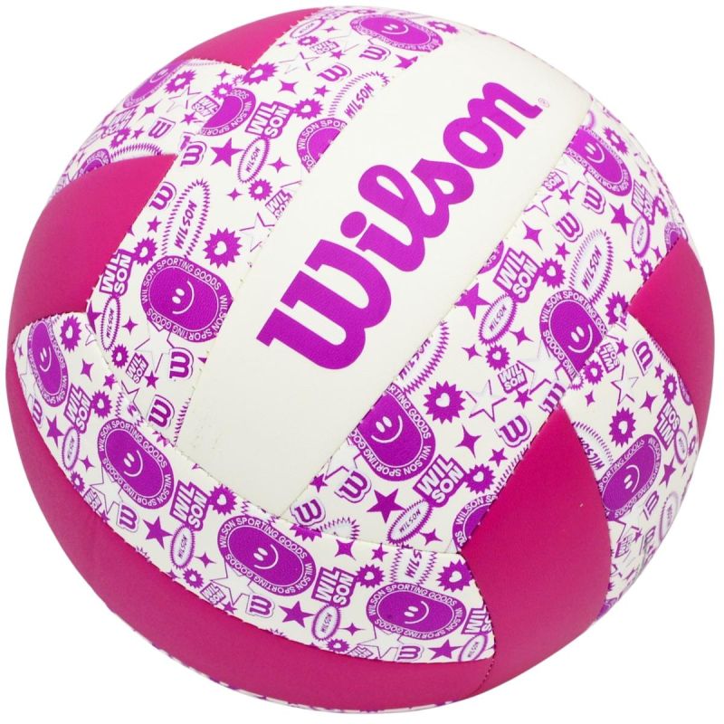 2. WILSON STAMP VB VOLLEYBALL LILA WEISS