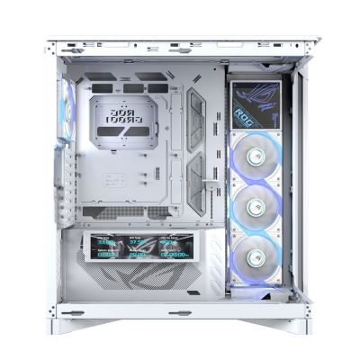 7. Asus ROG CRONOXGR801CURVE TG ARGB WEISS Gehäuse