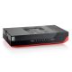 7. LevelOne GSW-0807 Netzwerk-Switch, unmanaged Gigabit Ethernet (10/100/1000), Schwarz, Rot