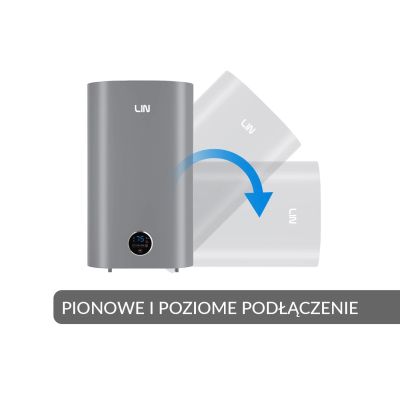 4. Elektroboiler LIN LIFVD1SMGY 80L UNIVERSAL grau WLAN