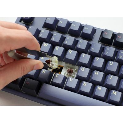 6. Ducky One 3 TKL Gaming-Tastatur USB Blau