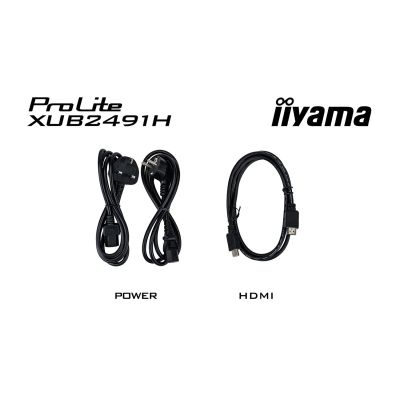 10. Iiyama ProLite XUB2491H-B1 24'' IPS-Protokollmonitor - Flachbildschirm - 60,5 cm