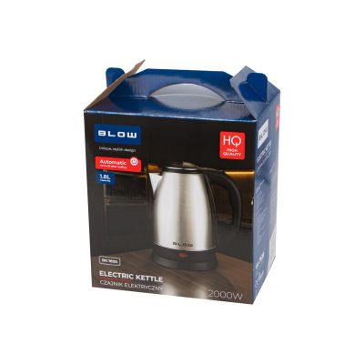 3. Silberner Wasserkocher 2000W BK-18SS BLOW 1,8l