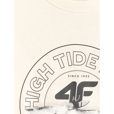 6. Herren-T-Shirt mit Aufdruck, regulär, Größe 4F 4FRSS26TTSHM4298-11S