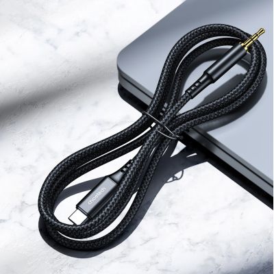 5. Choetech AUX006 USB-C / 3,5-mm-Miniklinkenkabel 1 m – Schwarz