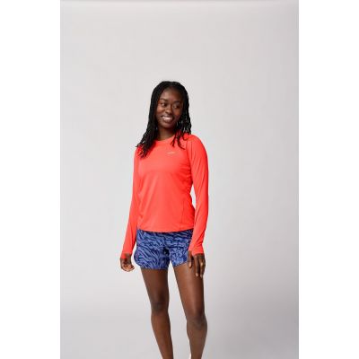 5. Sprint Free Langarm-Laufshirt 3.0 für Damen, Rosa