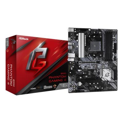6. Asrock B550 PHANTOM GAMING 4 Mainboard