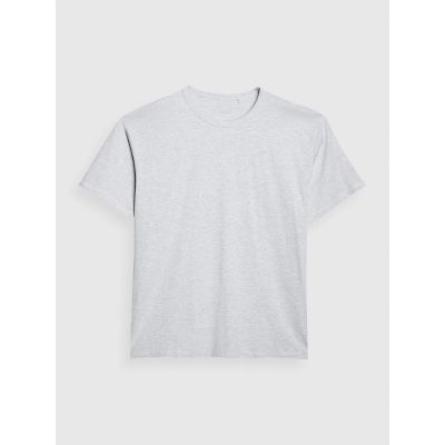 Glattes Unisex-Oversize-T-Shirt 4F 4FWSS25TTSHU1972-27M