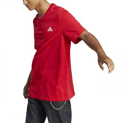 5. adidas Essentials Single Jersey T-Shirt mit kleinem, besticktem Logo, M IC9290