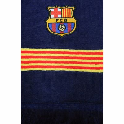 4. FC Barcelona Fanschal, doppelseitig, Doppel-Vertikalschal 5004BUD22