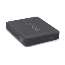 Powerbank SBS NanoTube 5000 mAh High-Density - schwarz