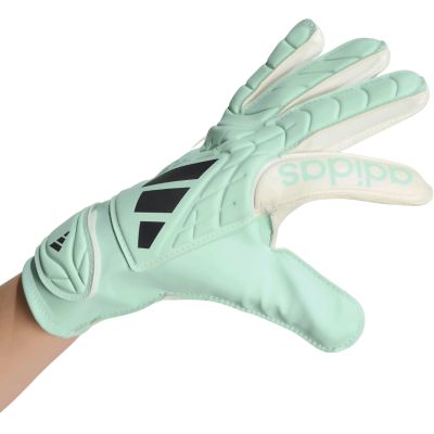 4. adidas Copa Club Torwarthandschuhe für Kinder, Mint und Weiß KE9735