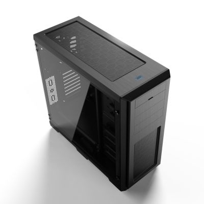 3. Phanteks Enthoo Pro PH-ES614PTG_BK Gehäuse (ATX, Extended ATX, Micro ATX, Mini ITX, SSI EEB; Schwarz)