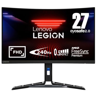7. Lenovo Legion R27fc-30 27" FHD VA 340Hz 350nites HDMI DP Rabenschwarz