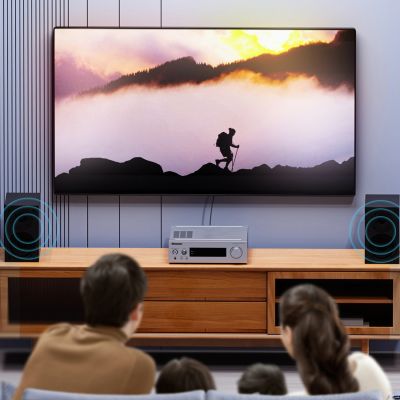 2. Orico AXRF Audiokabel, 3,5-mm-Klinkenstecker auf 2x Cinch-Buchse, 5 m – Schwarz