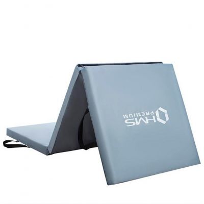 7. HMS MGS02 faltbare Gymnastikmatratze grau 1800x600x500mm