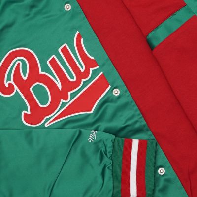 11. Mitchell & Ness NBA Milwaukee Bucks Leichte Jacke M STJKMG18013-MBUDKGN