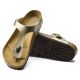 3. Birkenstock Gizeh Birko-Flor Gold Damen Flip-Flops (1016109)