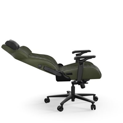5. Corsair TC500 LUXE Gaming-Stuhl mit gepolsterter Sitzfläche, Grün