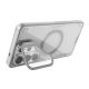 5. Nillkin Iceblade Prop Magnethülle mit Kameraabdeckung und Ständer, kompatibel mit MagSafe für Samsung Galaxy S26 Ultra – Transparentgrau