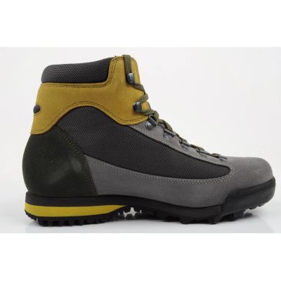 4. Aku Slope GTX Herren-Lederstiefeletten, Grau/Gelb