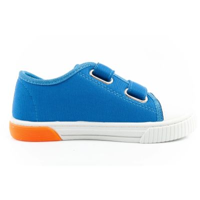 13. Leomil Sonic Kinder Sportschuhe Leichte Sneakers mit Klettverschluss Blau und Rot