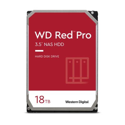 WD Red Pro WD181KFGX HDD (18 TB; 3,5"; 512 MB; 7200 U/min)