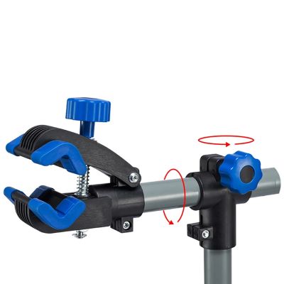 2. Rockbros MP-02 Bodenserviceständer für Fahrräder mit Knöpfen – schwarz