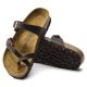 2. Birkenstock Mayari Habana schmale Damen-Flip-Flops, Nubukleder, Braun (0171323)