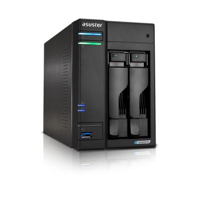 2. AS6702T NAS; Tower; 2x (3,5" SATA HDD/ 2,5" SSD); Intel Celeron N510; 4 GB DDR4 SODIMM (max. 16 GB), 2x 2,5 GB, 4x M.2 2280 NVMe PCIe 3.0, 2x USB 3.2 Gen, 1x HDMI 2.0b
