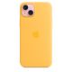3. Apple Silikonhülle mit MagSafe Sunshine, für iPhone 15 Plus, MWNF3ZM/A
