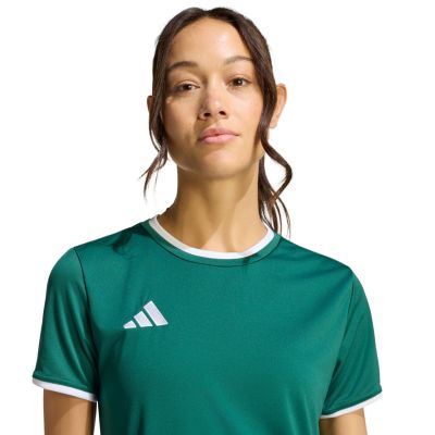 4. adidas Entrada 26 Jersey Damen-T-Shirt Grün KE9833
